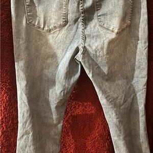 Refuge distressed denim